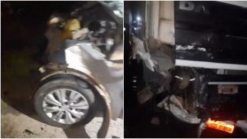 Três homens morrem no Ceará em colisão frontal entre carro e caminhão