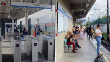 Metrô que liga Fortaleza a Região Metropolitana tem operação suspensa após problema em veículo 