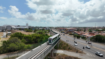Governo divulga vídeo do novo VLT Aeroporto-Castelão e promete entrega para maio de 2027