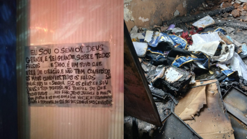 Templo maçônico é atacado com coquetéis molotov em Fortaleza
