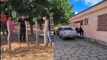Homem é preso por ameaçar atacar irmã com foice na mesma cidade onde jovem teve mãos decepadas