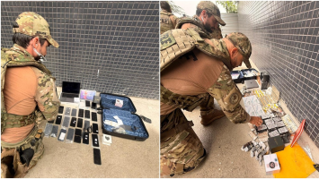 PRF apreende anabolizantes, emagrecedores e iPhones escondidos em carro no Ceará