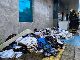 Vídeo: Incêndio atinge hospital no Centro de Fortaleza e pacientes são transferidos