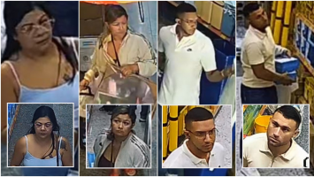 Amostradinhos do mês: loja expõe imagem de grupo que furtou R$ 5 mil em produtos no Ceará