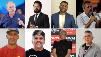 Candidatos ao governo do Ceará intensificam caminhadas, entrevistas e panfletagens em Fortaleza e no interior